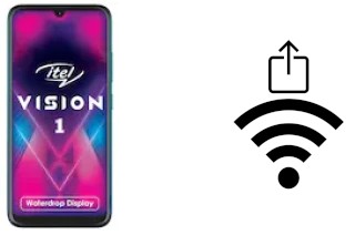 Generar QR con la clave Wifi en un itel Vision 1