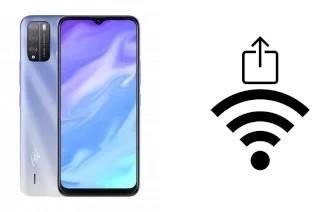 Generar QR con la clave Wifi en un itel Vision 1Pro