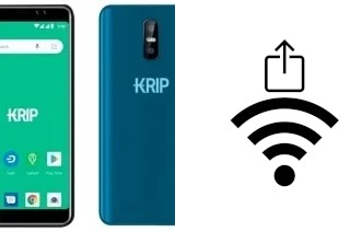 Generar QR con la clave Wifi en un Krip K55h