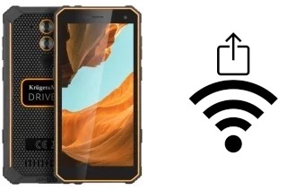Generar QR con la clave Wifi en un Kruger-Matz DRIVE 6S