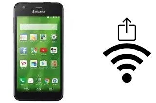 Generar QR con la clave Wifi en un Kyocera Digno U