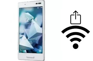 Generar QR con la clave Wifi en un Kyocera Digno V
