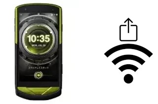 Generar QR con la clave Wifi en un Kyocera Torque G02