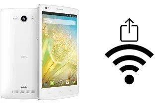 Generar QR con la clave Wifi en un Lava Iris Alfa