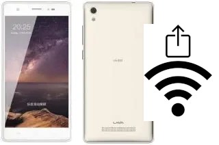 Generar QR con la clave Wifi en un Lava Iris 820