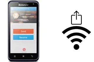 Generar QR con la clave Wifi en un Lenovo A526