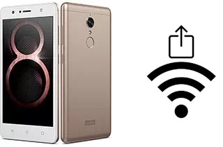 Generar QR con la clave Wifi en un Lenovo K8