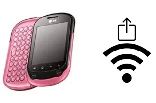 Generar QR con la clave Wifi en un LG Optimus Chat C550