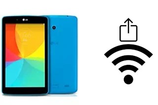 Generar QR con la clave Wifi en un LG G Pad 7.0