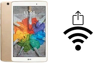 Generar QR con la clave Wifi en un LG G Pad X 8.0