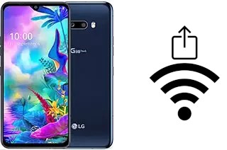 Generar QR con la clave Wifi en un LG V50S ThinQ 5G