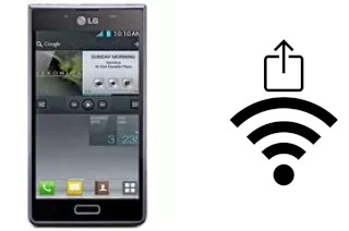 Generar QR con la clave Wifi en un LG Optimus L7 P700