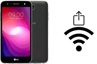 Generar QR con la clave Wifi en un LG X power2