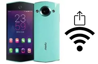 Generar QR con la clave Wifi en un Meitu M4