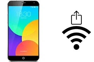 Generar QR con la clave Wifi en un Meizu MX4