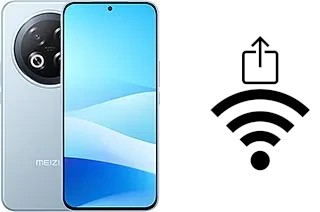 Generar QR con la clave Wifi en un Meizu Note 22 Pro