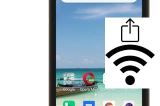 Generar QR con la clave Wifi en un Mobicel Glo