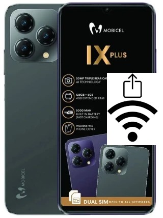Generar QR con la clave Wifi en un Mobicel IX Plus