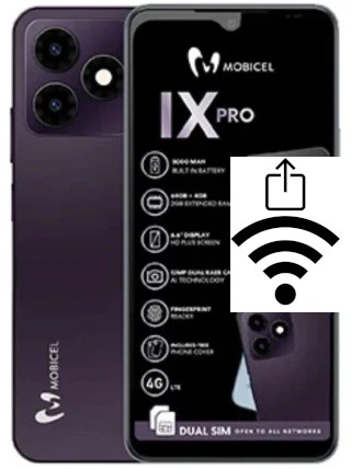 Generar QR con la clave Wifi en un Mobicel IX Pro