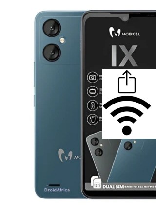 Generar QR con la clave Wifi en un Mobicel IX