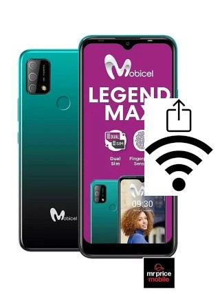 Generar QR con la clave Wifi en un Mobicel Legend Max