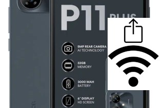 Generar QR con la clave Wifi en un Mobicel P11 Plus