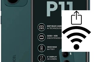 Generar QR con la clave Wifi en un Mobicel P11