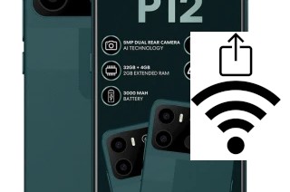 Generar QR con la clave Wifi en un Mobicel P12