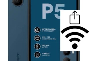 Generar QR con la clave Wifi en un Mobicel P5