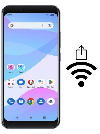 Generar QR con la clave Wifi en un Mobicel PX10