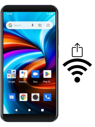 Generar QR con la clave Wifi en un Mobicel PX9