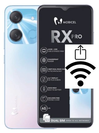 Generar QR con la clave Wifi en un Mobicel RX Pro