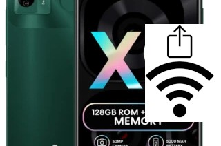 Generar QR con la clave Wifi en un Mobicel X9