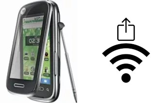 Generar QR con la clave Wifi en un Motorola XT806