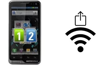 Generar QR con la clave Wifi en un Motorola ATRIX TV XT687