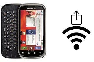 Generar QR con la clave Wifi en un Motorola Cliq 2