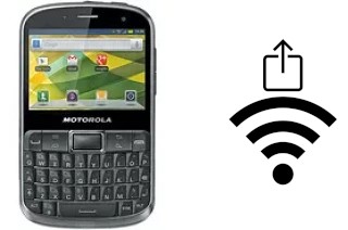 Generar QR con la clave Wifi en un Motorola DEFY Pro