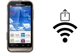 Generar QR con la clave Wifi en un Motorola DEFY XT XT556