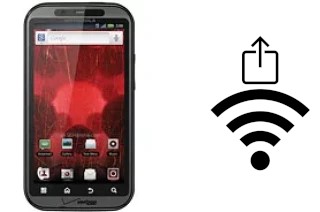 Generar QR con la clave Wifi en un Motorola DROID BIONIC XT865