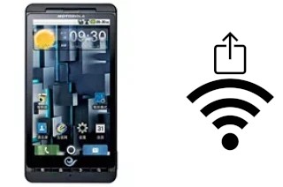 Generar QR con la clave Wifi en un Motorola DROID X ME811
