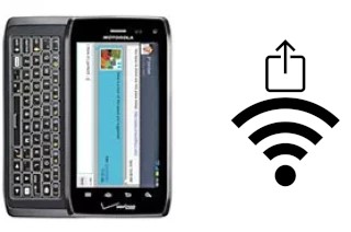 Generar QR con la clave Wifi en un Motorola DROID 4 XT894