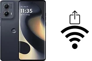 Generar QR con la clave Wifi en un Motorola Edge (2024)