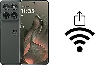 Generar QR con la clave Wifi en un Motorola Edge (2025)