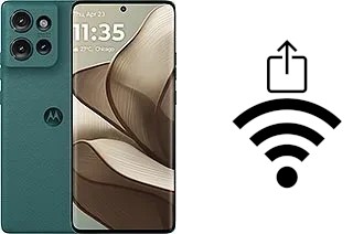 Generar QR con la clave Wifi en un Motorola Edge 50