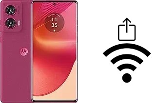 Generar QR con la clave Wifi en un Motorola Edge 50 Fusion