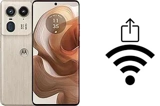 Generar QR con la clave Wifi en un Motorola Edge 50 Ultra