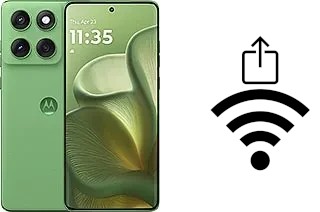 Generar QR con la clave Wifi en un Motorola Edge 60