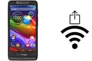 Generar QR con la clave Wifi en un Motorola Luge