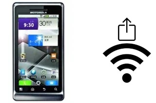 Generar QR con la clave Wifi en un Motorola MILESTONE 2 ME722