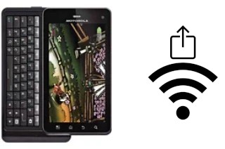 Generar QR con la clave Wifi en un Motorola Milestone XT883